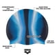 thumbnail image 2 of Gorra de Natación Unisex Arena Pop Art de Silicona para Adultos Azul/Azul Marino, 2 of 7