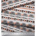 thumbnail image 2 of Soimoi Poly Georgette Fabric Aztec Southwestern Print Fabric by The Yard 52 Inch Wide, 2 of 3