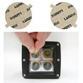 thumbnail image 1 of Chevy Malibu (06-07) Clear Round Fog Light Covers, 1 of 2