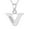 V, variant on Jewelry VerPetridure Women Gift 26 English Letter Name Chain Pendant Necklaces Jewelry