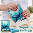 thumbnail image 6 of TSPVOTUS Aquatic Life Spiral Bound Adult Coloring Book, A5 Wooden Cover, 30 Marine Life Coloring Pages of Manificient Ocean for Stress Relief and Relaxation, 6 of 6