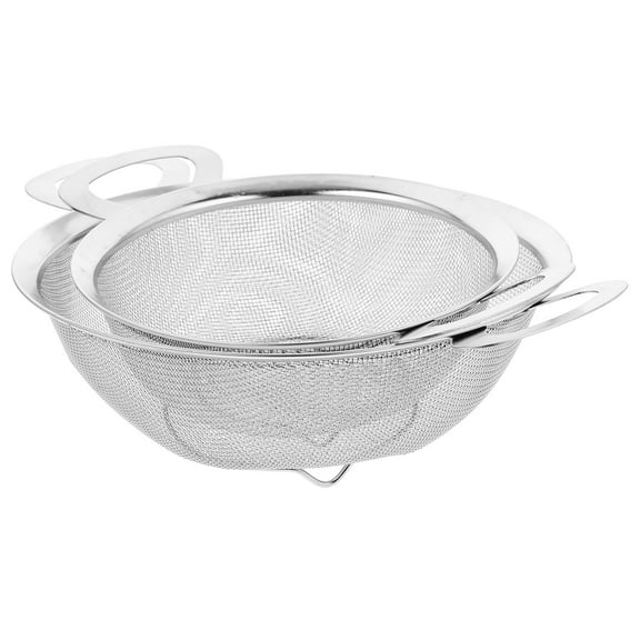 Yongwei rice washing bowl Vegetable Cleaning Basin Stainless Steel Strainer Thicken Storage Basin Rice Strainer Basket for Home
