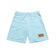 thumbnail image 4 of YNGKMEA Men's Casual Linen Shorts Elastic Waist Drawstring Shorts Soft Lightweight Breathable Summer Loose Pocket Athletic Shorts, 4 of 7