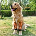thumbnail image 4 of Soft And Breathable Tiger Style Dog Recovery Sleeves Elastic And Prevent Licking Front Leg Sleeve For Post Operation Ideal For Home Use, 4 of 8