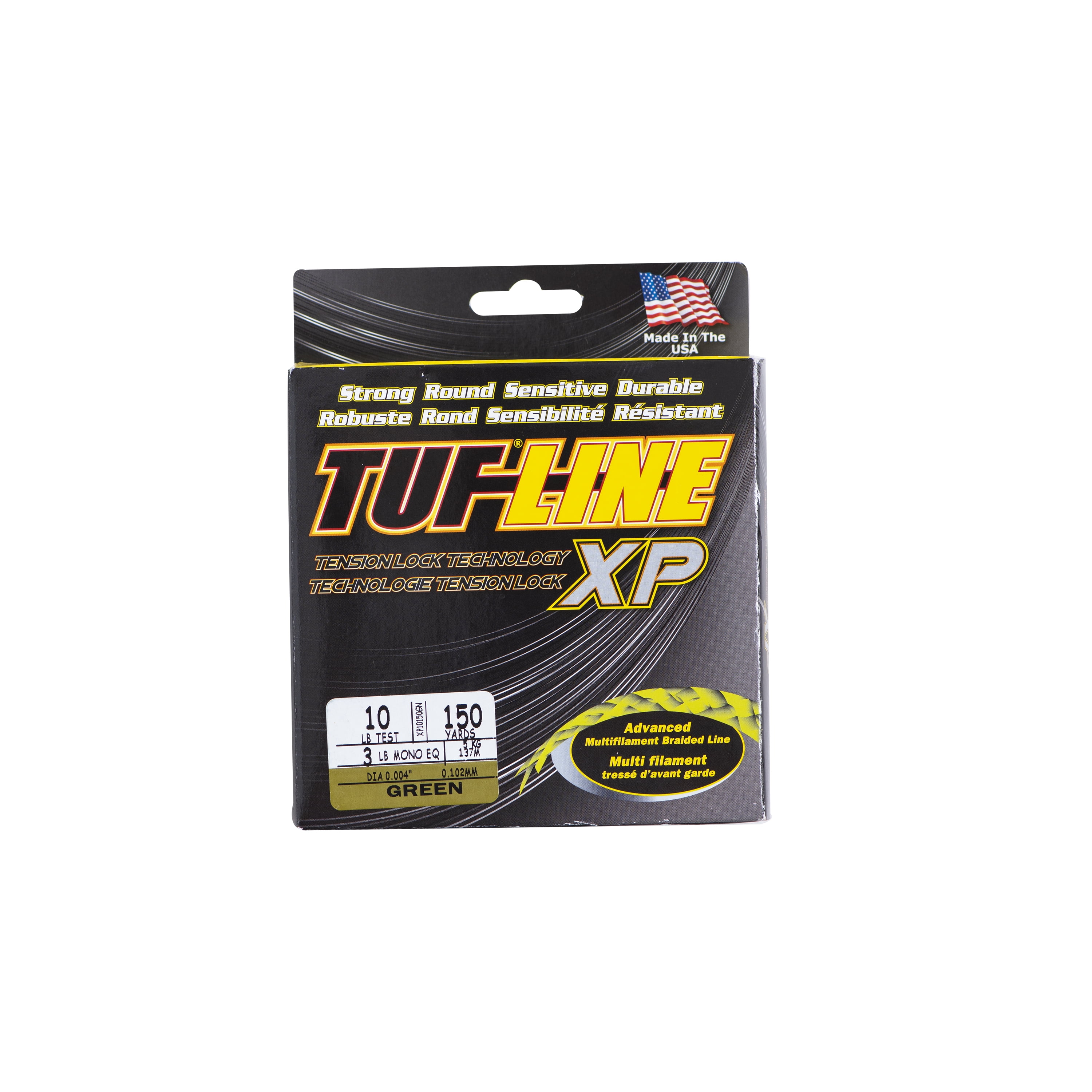 TUF-Line XP Fishing Line 300 Yards 80 LB Test Braided White Tension Lock Spectra for sale online 