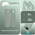 thumbnail image 3 of TUDIA MergeGrip Google Pixel 8 Case Droptested Dual Layer Tough Heavy Duty - Green Lily, 3 of 7