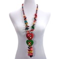 thumbnail image 2 of Eease Boho Wood Beaded Statement Necklace for Women (Mixed Color), 2 of 6