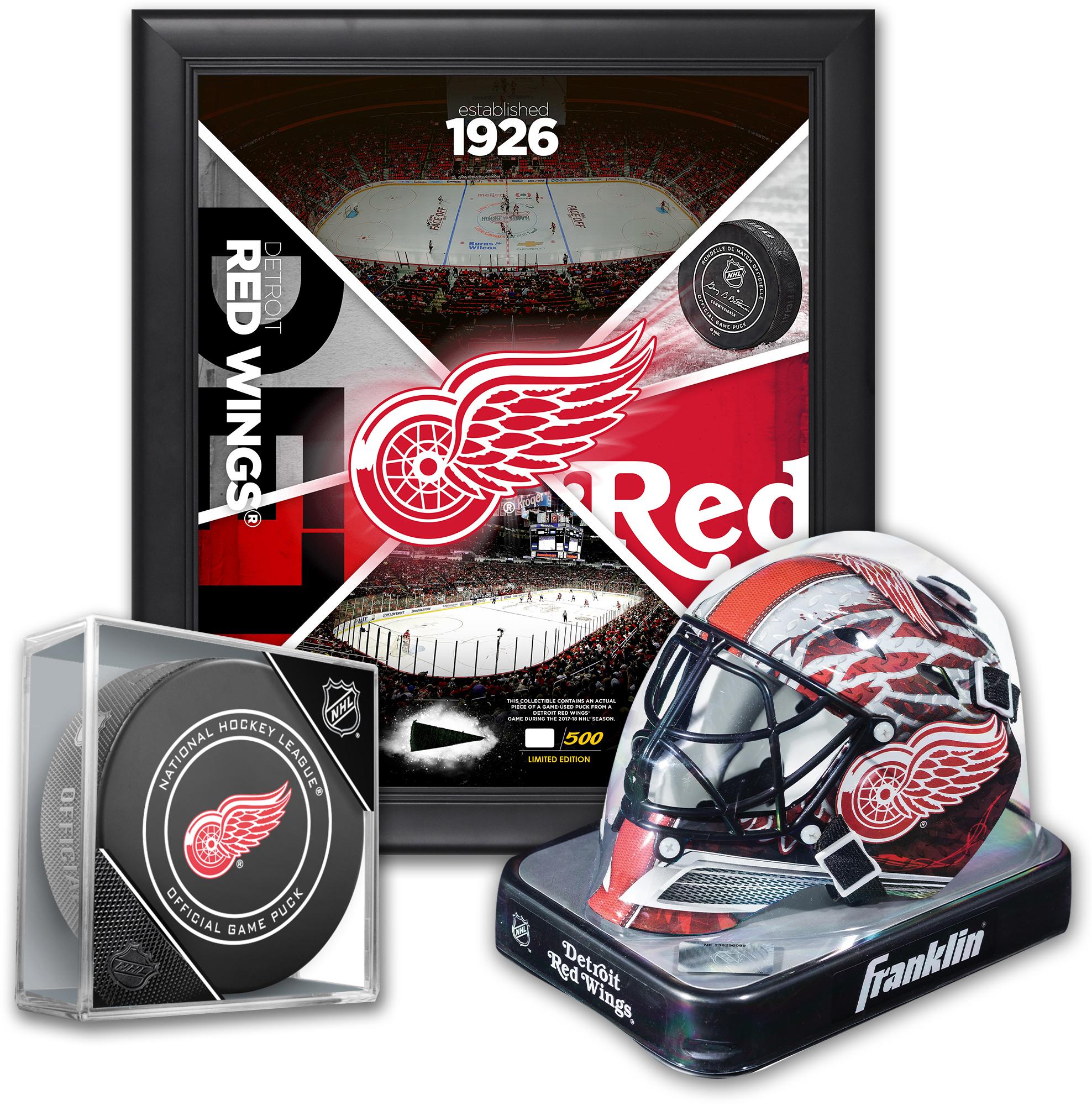 Mini Goalie Mask and Official Game Puck 