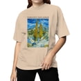 thumbnail image 2 of Vincent van Gogh Cypress Landscape Women's T-shirt, 2 of 3