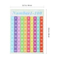 thumbnail image 4 of WEUVEB Learning Charts Number Chart Plastic Light Green Preschool Teaching Design 1Pack, 4 of 5