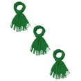 thumbnail image 1 of Bufanda De Invierno Mujer Suave Diseño De La Tela Liso 3 Piezas Verde Unitalla, 1 of 3