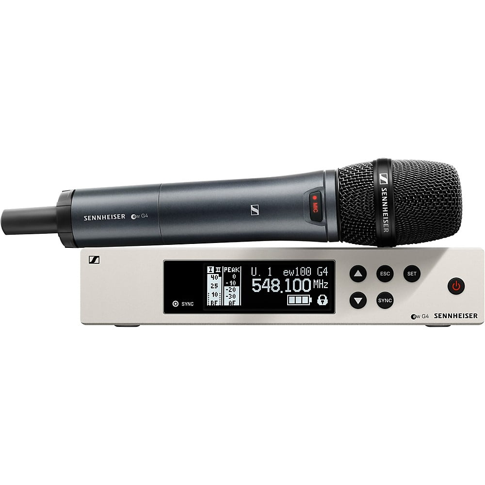 Sennheiser Ew 100 G4 Handheld Wireless System With E 865 Capsule Band G Walmart Com Walmart Com
