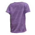 thumbnail image 4 of Playera Wilson Para niña, con Manga morado Jaspe, talla 2, 4 of 4