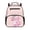 Axolotl Flower Design, variant on Capybara Watermelon Print Preschool Backpack Polyester Spacious Durable Preschool Kids Polyester School Backpack for Boys