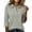 Light Gray, variant on Dweltoz Polo Shirts for Women 3/4 Sleeve Collared Button Golf Tops Loose fit Work Uniforms Casual Fall Fashion Office Outfits,Wine 3XL