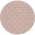 thumbnail image 2 of Nourison Jubilant Modern Moroccan Pink 8' x round Area Rug, (8' Round), 2 of 8