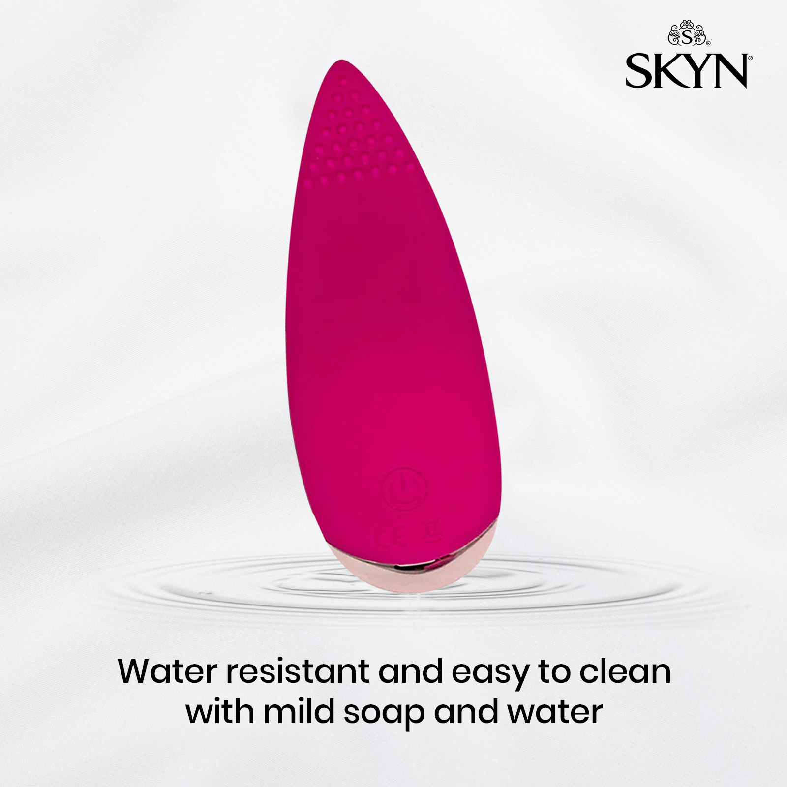 SKYN Wave Vibrating Stimulator, 1 Count