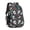 Skull and Flower-1, variant on Skull and Bird Gothic Pattern Backpack for School, Cute School Bag with Adjustable Shoulder Straps and Padded Back, 16.9"x12.6"x5.9"