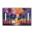 thumbnail image 2 of Whosucclay Tropical Sunset View Golf Cart Accessories, Breathable Golf Cart Seat Cover Simple Disassemble 4 Pockets Golf Cart Seat Protector for Most 2 Seats, 2 of 7