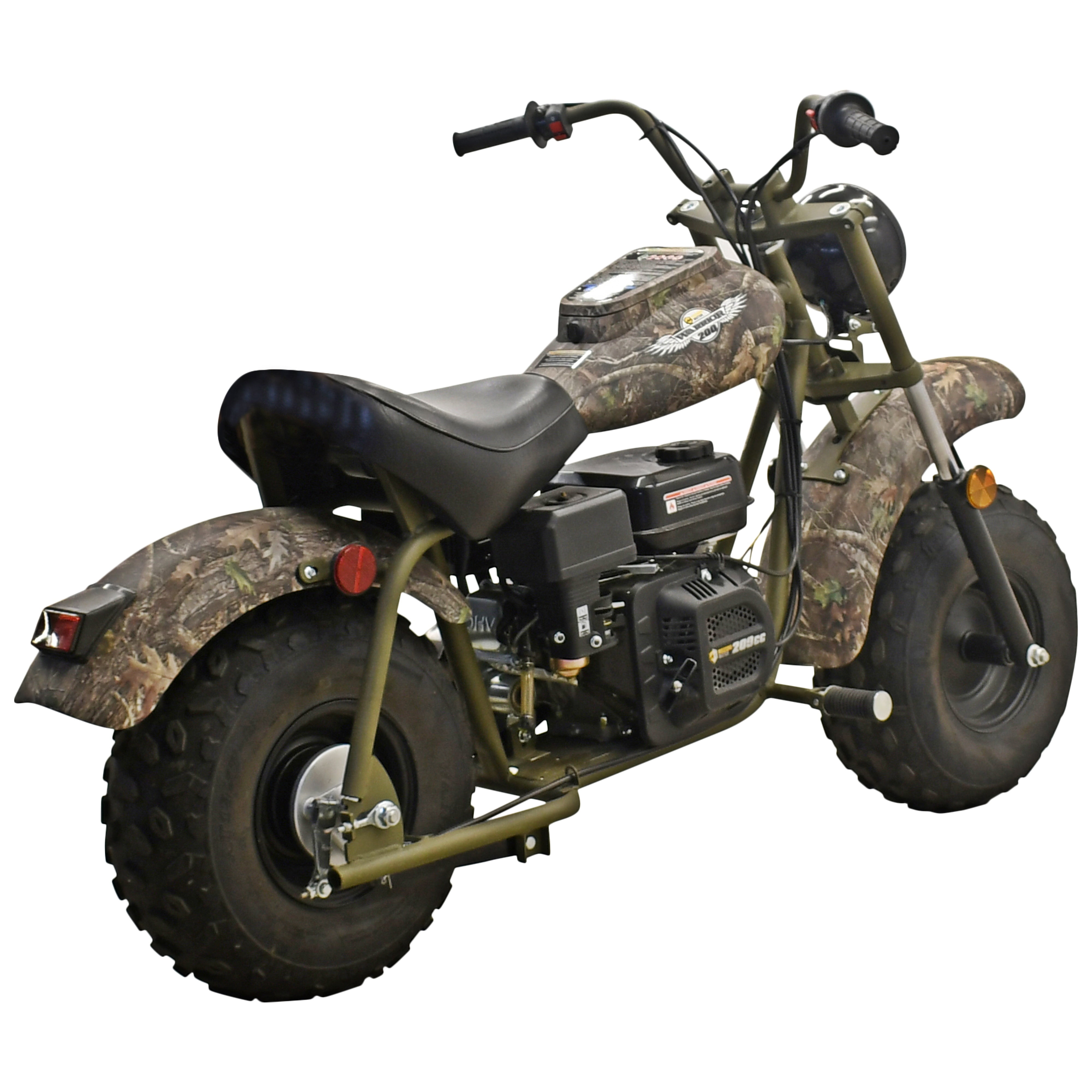 Massimo MB200 Minibike 6.5HP 196cc Gas Powered -Camo