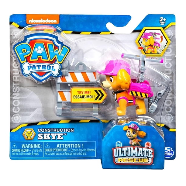 Skye Paw Patrol Cachorros Héroes Construcción