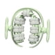 thumbnail image 5 of Rodillo de masaje de 40 ruedas, rodillo para piernas, portátil, de mano, con abrazadera para piernas, práctico para fascia Verde claro, 5 of 8
