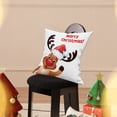 thumbnail image 4 of Almohadas Decorativas para la Sala de Estar Decoración de la Sala de Estar de Vacaciones Temática de Navidad, Almohada de Terciopelo de Piel de Melocotón Impresa en Color Digital Suave Y Amigable con, 4 of 6