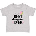 thumbnail image 3 of Inktastic Best Daughter Ever Butterfly Girls Baby T-Shirt, 3 of 5
