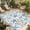 Blue, variant on Blue Beige Coastal Outdoor Rug for Patio/Deck/Porch, Non-Slip Large Area Rug 5 x 7 Ft, Summer Beach Nautical Starfish Shell Indoor Outdoor Rugs Washable Area Rugs, Camping Rug Carpet Runner