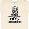 thumbnail image 4 of Inktastic I Love My Goldendoodle Dog Boys or Girls Baby Bodysuit, 4 of 5