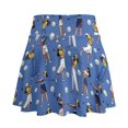 thumbnail image 2 of HELLHERO Polyester Spandex Blend Golf Skirt with Inner Pockets, High Waisted Tennis Skorts for Golf Workout Training Pickleball, Women Golf Skirts, 2 of 9