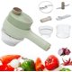 thumbnail image 1 of Cortador de verduras eléctrico, cortador de verduras y alimentos, cubo multifunción con batería, cortador de verduras y cebolla (hy), 1 of 5