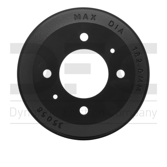 Dynamic Friction Company True Balanced Brake DRUM (1) 365-03010 For 1997-1999 Hyundai Accent