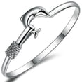 thumbnail image 1 of Cutesmile joyería de moda pulseras lindas con forma de delfín para mujeres y niñas-pulseras joyería Popularidad Miss, 1 of 5