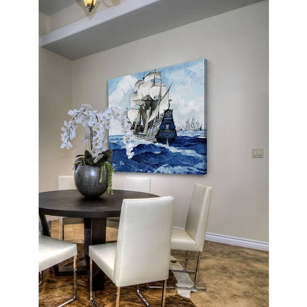 "Coming to Shore" Painting Print on Wrapped Canvas