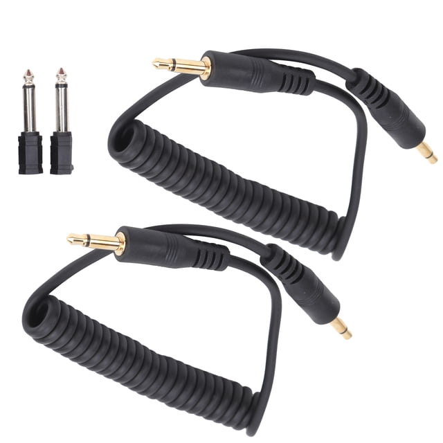 Synchronization Connecting Line, Digital Camera Connecting Cable 3.5mm Male To 6.35mm Male Simple And Convenient For Digital Accessories