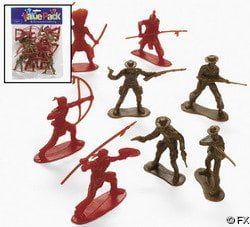 cowboy and indian action figures