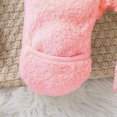 thumbnail image 4 of 6-9 Months Newborn Baby Bear Outfit Suit With Fold Over Mittens Footies Girls Boys Winter Fleece Clothes Hooded Romper Snowsuit, 4 of 9