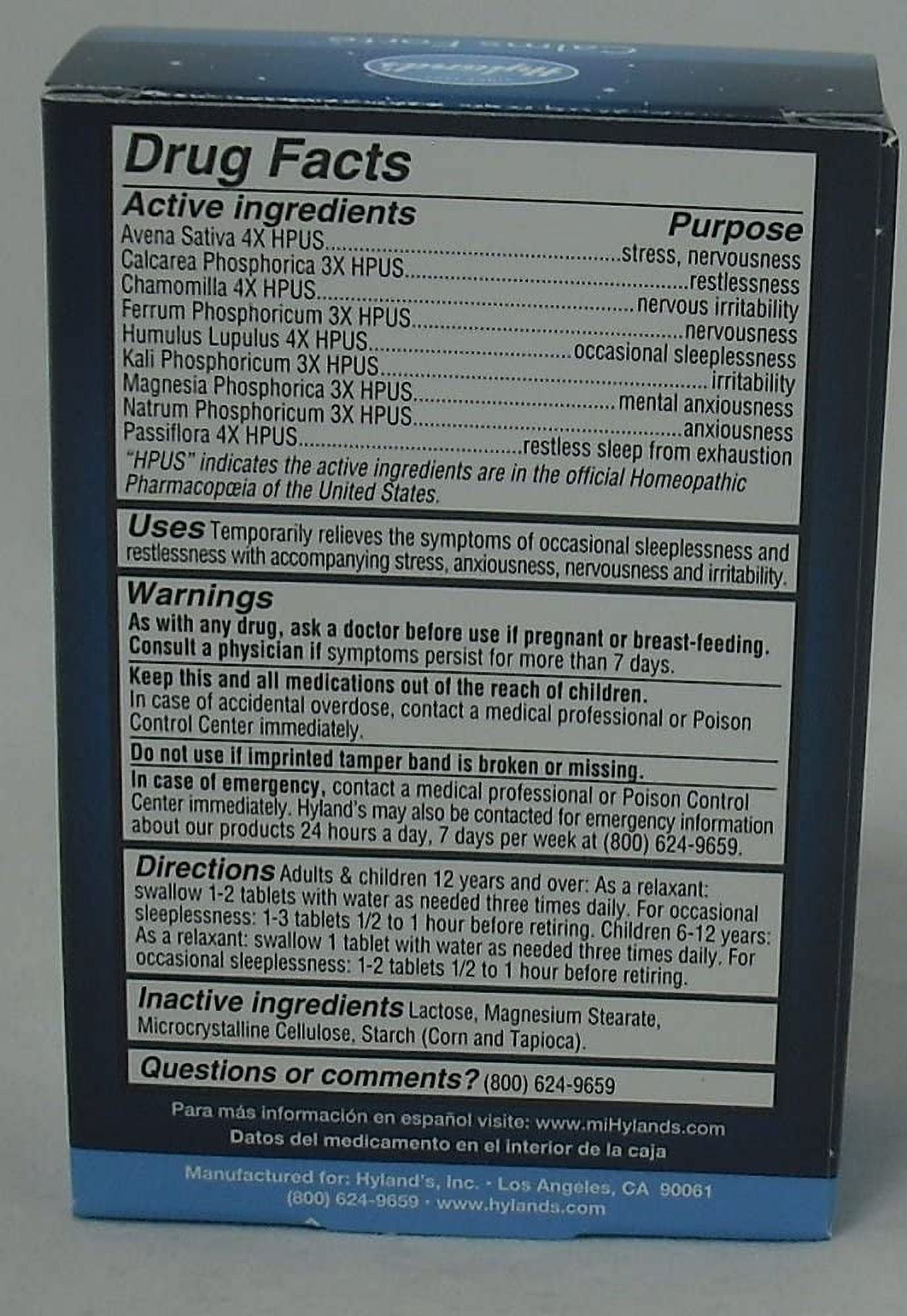 Hyland's Calms Forte Sleep Aid Tablet, 50 Count (3 Pack)