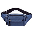thumbnail image 1 of Riñonera deportiva multifuncional para hombre y mujer, bolso de gran capacidad para caja registradora, bolso de nailon para teléfono móvil, bolso de pecho, 1 of 4