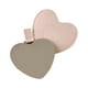 thumbnail image 2 of 1 espejo de maquillaje exquisito, elegante, portátil, con forma de corazón, 2 of 7