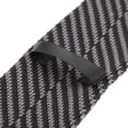 thumbnail image 3 of Corbata Tejida Plana De Lana Para Hombre (sarga Marrón) Sunnimix Accesorios, 3 of 6