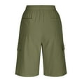 thumbnail image 4 of Dagugfen Cargo Shorts for Men Elastic Waist Drawstring Loose Outdoor Running Sports Shorts with Pockets, 4 of 5