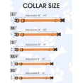 thumbnail image 5 of Minzimin 1pcs Reflective Dog Collar, Sturdy Nylon Collars for Large Girl and Boy Dogs, Adjustable Dog Collar with Quick Release Buckle, 5 of 6