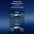 thumbnail image 4 of EIMELI Remote Control Stunt Car 2.4GHz Watch Gesture Sensor Control Deformable Car All-Terrain for Kids with Function Cool Lights Side Drift Explosive Wheel One click Demonstration, 4 of 7