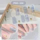 thumbnail image 5 of Pegatina de Gel para uñas, parche deslizante, flor, gradiente de Color, pegamento trasero, cubierta completa, impermeable, lámpara UV, manicura, 1 unidad, 5 of 7