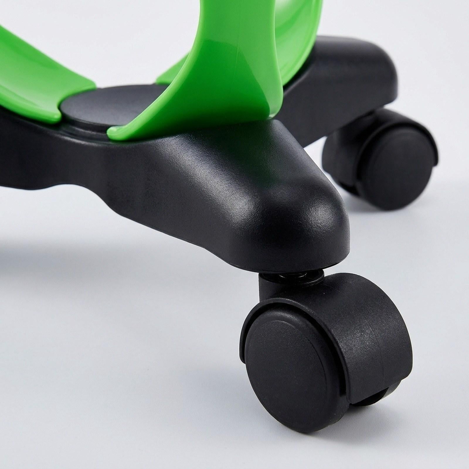 harayaa Low Center Dribbling Sliding Clamp Improve Skills Professional with 360 degree Casters Basketball Training Equipment Flexible Clamp Green