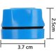 thumbnail image 3 of Cepillo limpiador magnético de vidrio para acuario, raspador de algas, adecuado para acuarios pequeños, azul, 3 of 5
