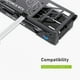 thumbnail image 3 of Cable de alimentación GPU PCI-E 5.0 Cable adaptador de corriente 70cm 16Pin(12+4) 12VHPWR para RTX 3090Ti 4070Ti 4080 4090 Hugtrwg Para estrenar, 3 of 9