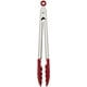 thumbnail image 2 of Pinzas de acero inoxidable de silicona KitchenAid, 126 cm, rojo KitchenAid KitchenAid, 2 of 2